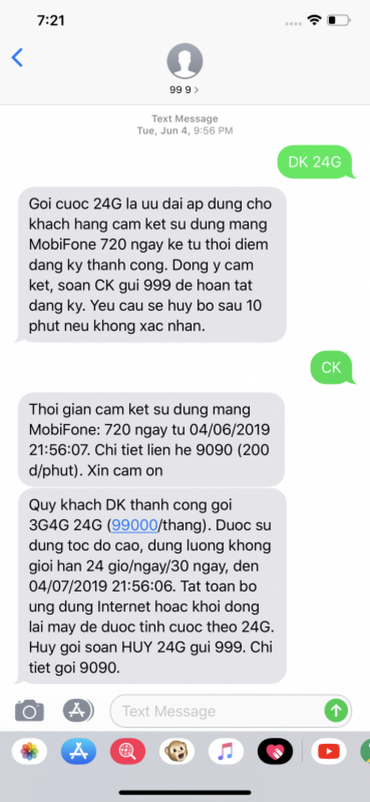 Chất lượng đường truyền 3G 4G của Mobifone