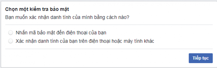 Mở tài khoản Facebook bị khoá