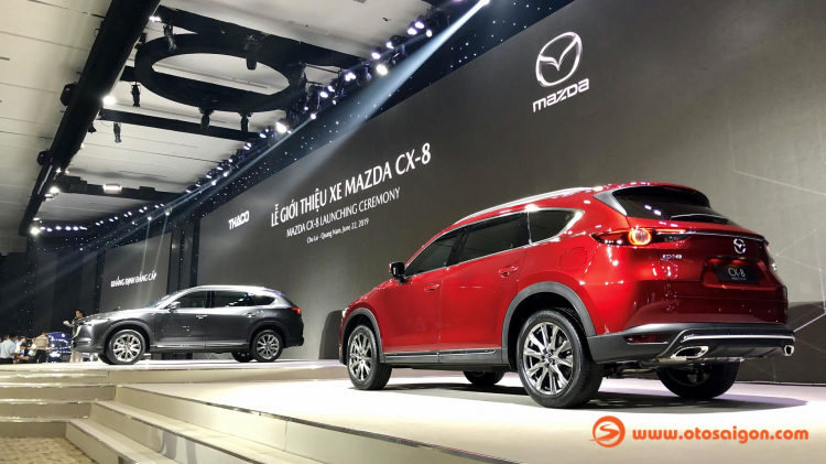 Mazda CX-8 chính thức ra mắt với giá bán từ 1,149 tỷ đồng