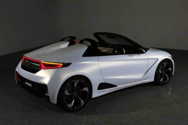 Honda S660: xe thể thao siêu mini sắp trình làng