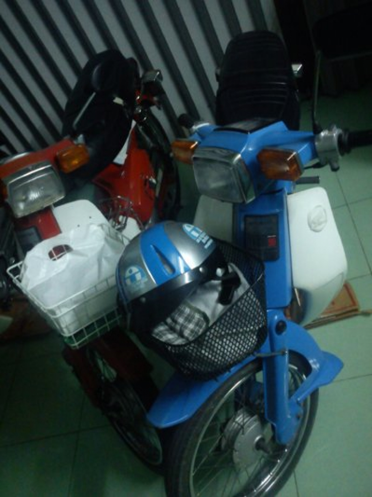 Khoe xe Honda Cub Custom các loại