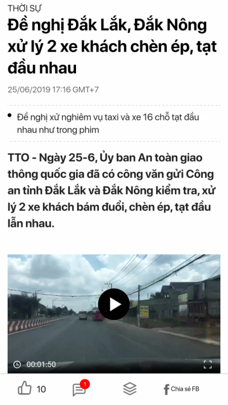 Khi các hung thần ra oai trên đường