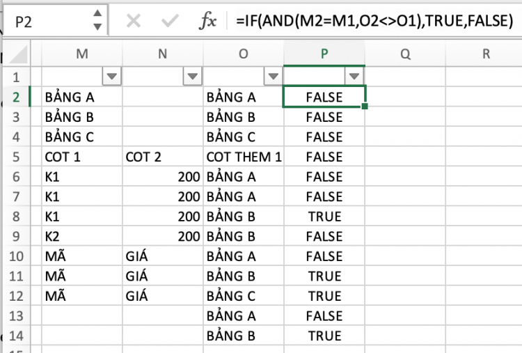 Hóng các thánh Excel