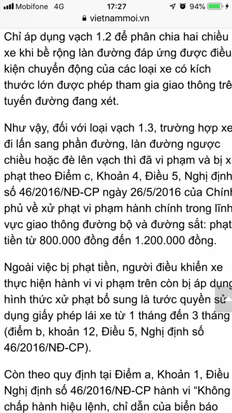 Sai làn ngược chiều hay lỗi vượt ?