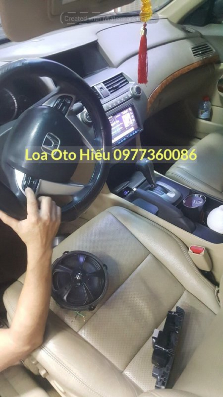 Accord lên full loa Lexus