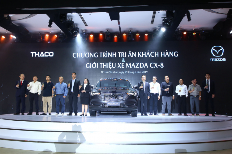 Thaco tri ân khách hàng và giới thiệu xe Mazda CX-8 tại TP.HCM Thaco tri ân khách hàng và giới thiệu xe Mazda CX-8 tại TP.HCM