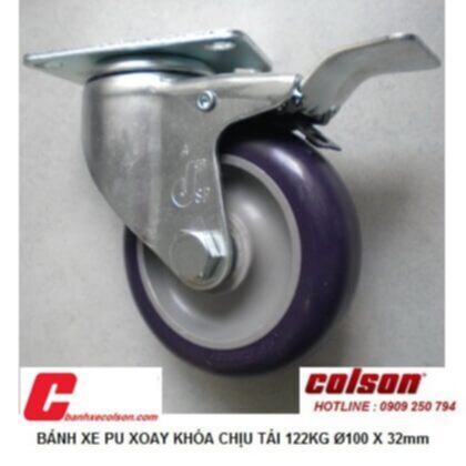 giá bán bánh xe kéo hàng có khóa pu d100 S2-4256-95P-B4W banhxecolson.com.jpg