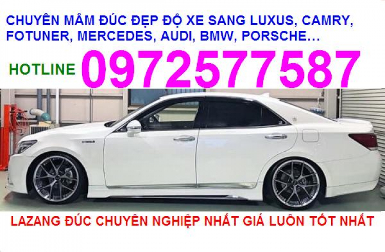 Bán Lazang đúc ô tô Lexus,mercedes,audi,BMW,Porsche,ranger rove camry,santafe,elantra