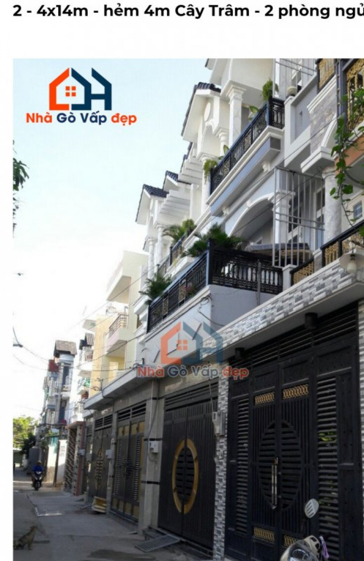 Giá đất nhà phố Gò Vấp