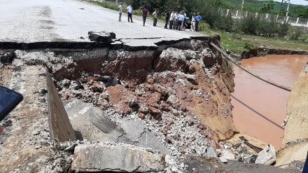 Thanh Hoá: Chiếc cầu bất ngờ sụt lún sau bão khiến 2 vợ chồng tử vong và 3 người bị thương