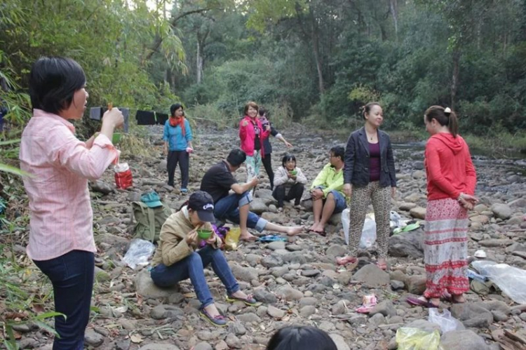 {TIỀN TRẠM}: ngày 17/1: Bù Gia Mập, về với những cánh rừng bạt ngàn,thả mình vào thiên nhiên