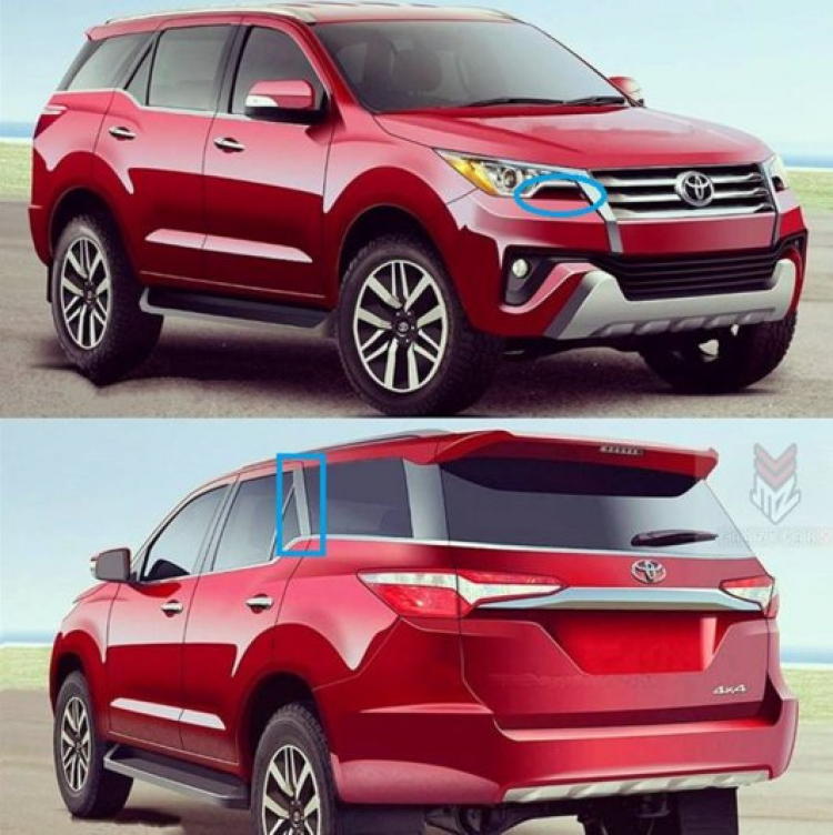 Fortuner hoàn toàn mới sẽ sử dụng động cơ  2.2 và 2.8 (cập nhật liên tiếp 10/1/2015]