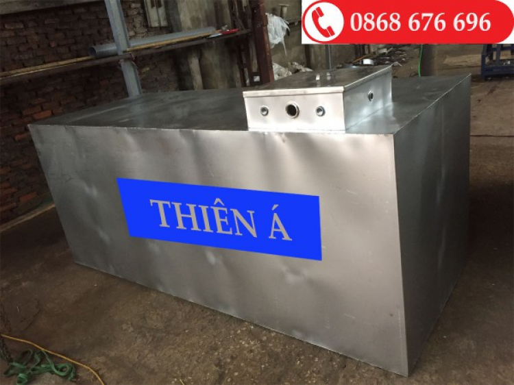 Bể vuông inox - Thiên Á - Sản xuất bể nước inox theo yêu cầu