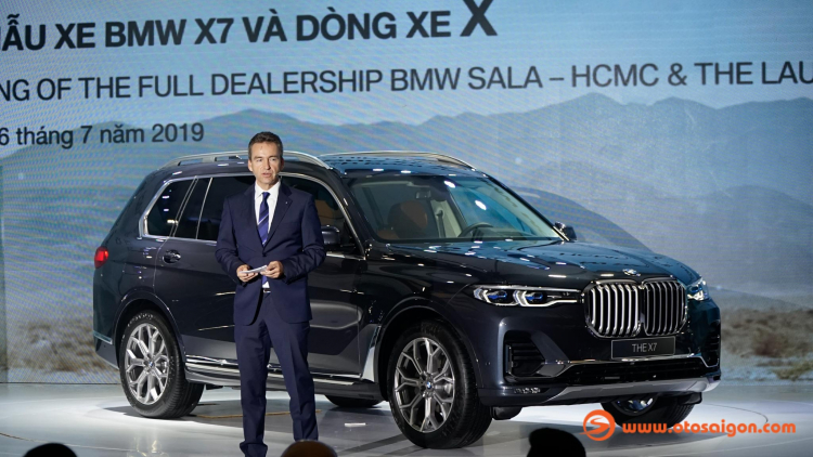 Thaco BMW ra mắt X7 hoàn toàn mới (G07): SUV cỡ lớn 7 chỗ; giá 7,499 tỷ đồng Thaco BMW ra mắt X7 hoàn toàn mới (G07): SUV cỡ lớn 7 chỗ; giá 7,499 tỷ đồng