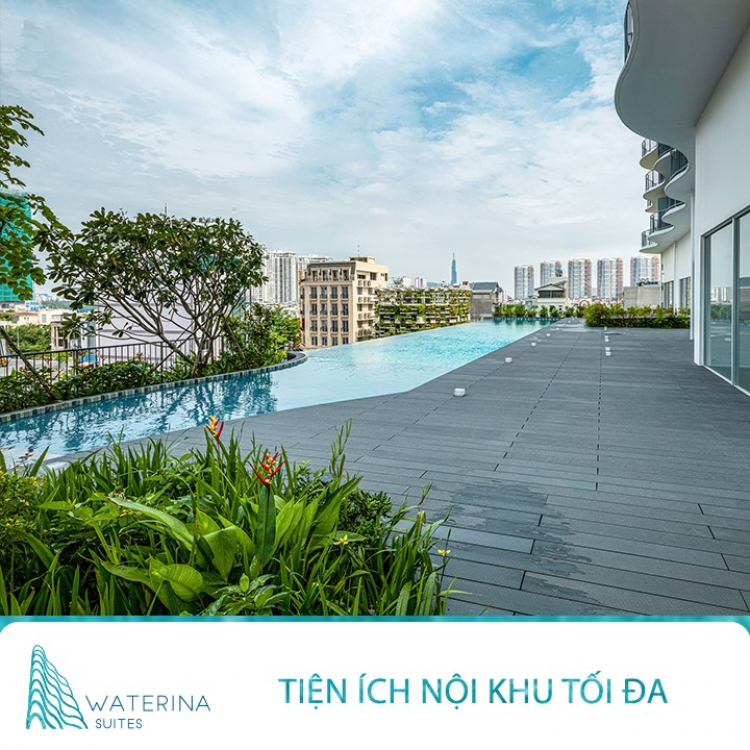 Mở bán 41 căn hộ Nhật Bản Waterina Suites Quận 2, CK 8%, TT 50% nhận nhà còn lại TT đến năm 2022