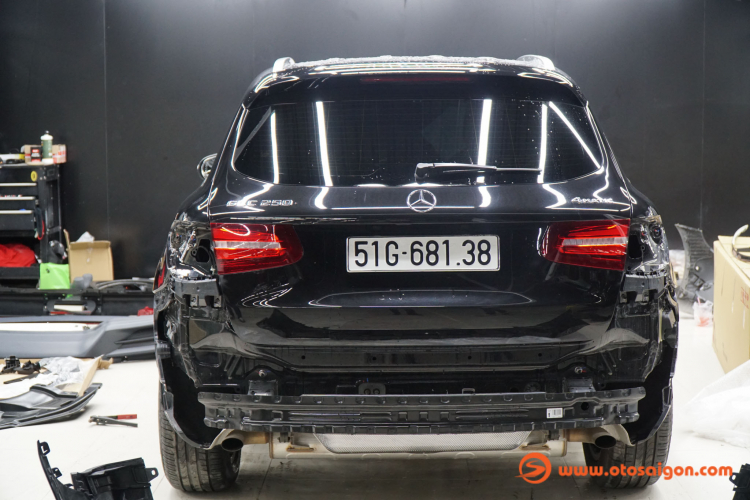 Mercedes-Benz GLC 250 “lên đời” bodykit GLC 63s với chi phí 46 triệu đồng
