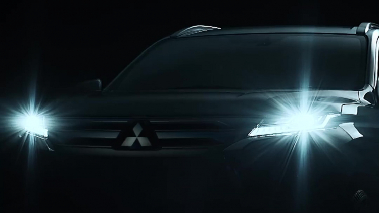Mitsubishi Pajero Sport facelift hé lộ, chốt ngày ra mắt vào 25/7 tới