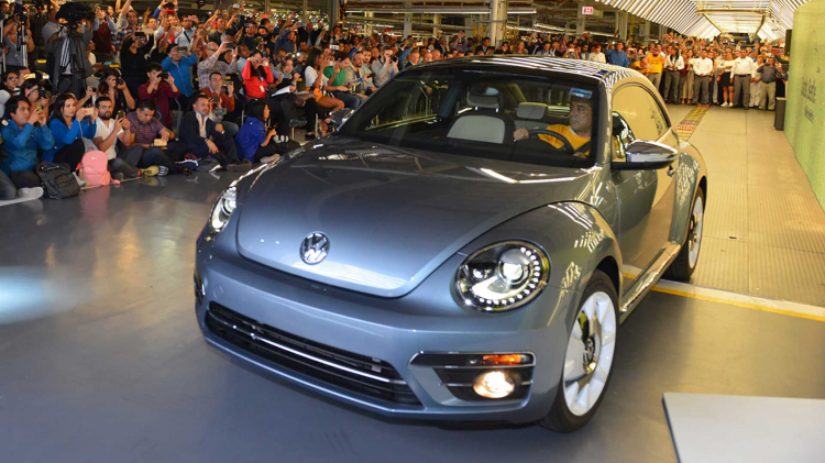 Đây là chiếc Volkswagen Beetle cuối cùng được sản xuất