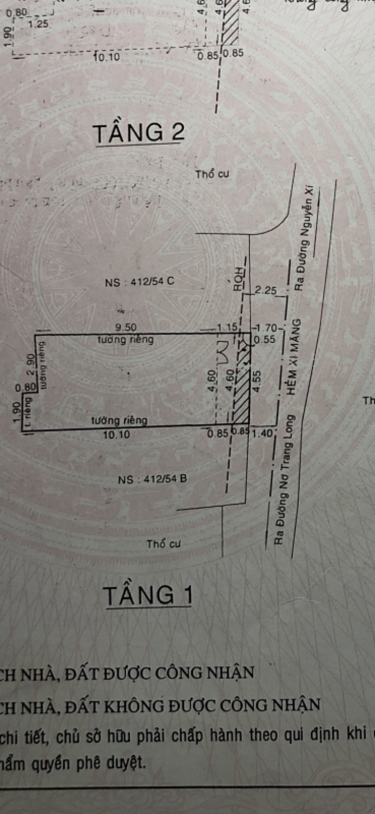 Cập nhật giá nhà phố TT quận 1,3,4,10, Phú Nhuận , Bình Thạnh