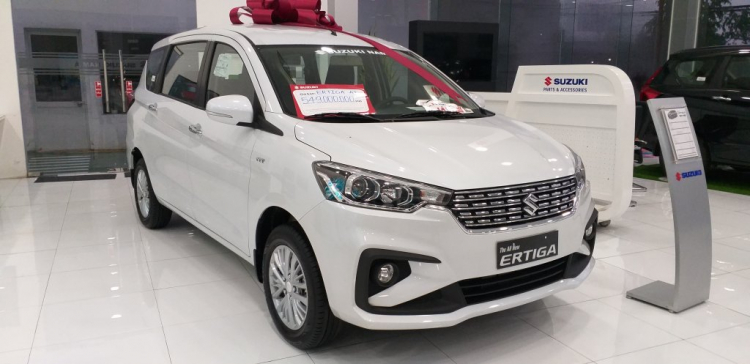 Suzuki Ertiga thế hệ mới chính thức ra mắt: 02 phiên bản; giá từ 499 triệu đồng