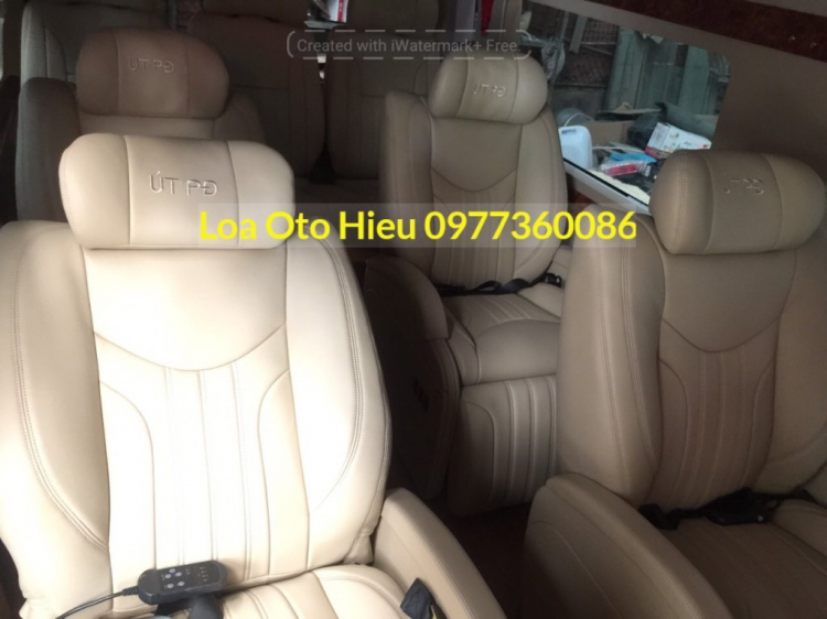 Đóng Limousine và độ âm thanh Ford Transit