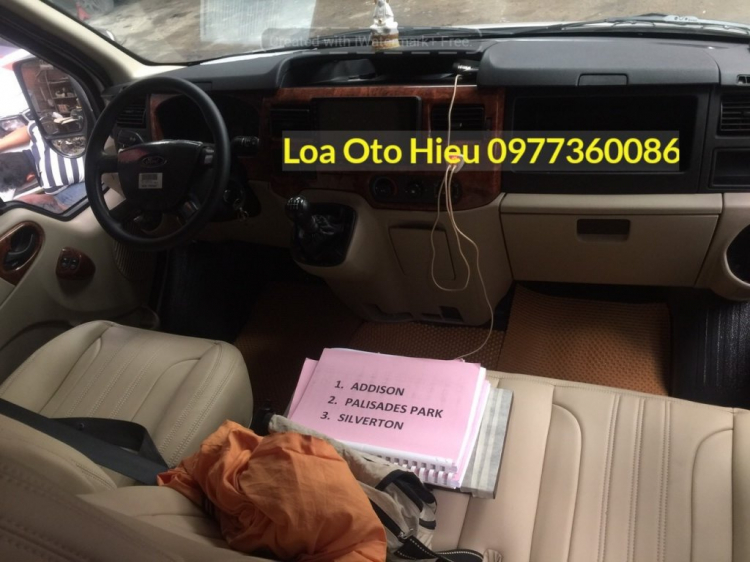 Đóng Limousine và độ âm thanh Ford Transit