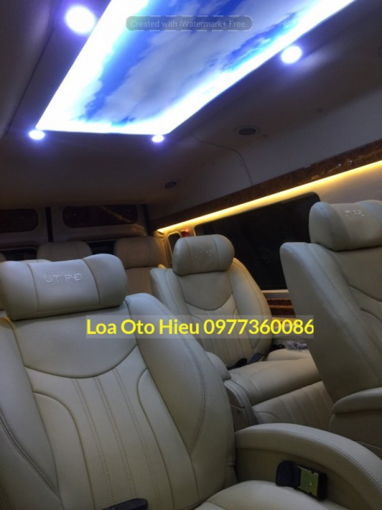 Đóng Limousine và độ âm thanh Ford Transit