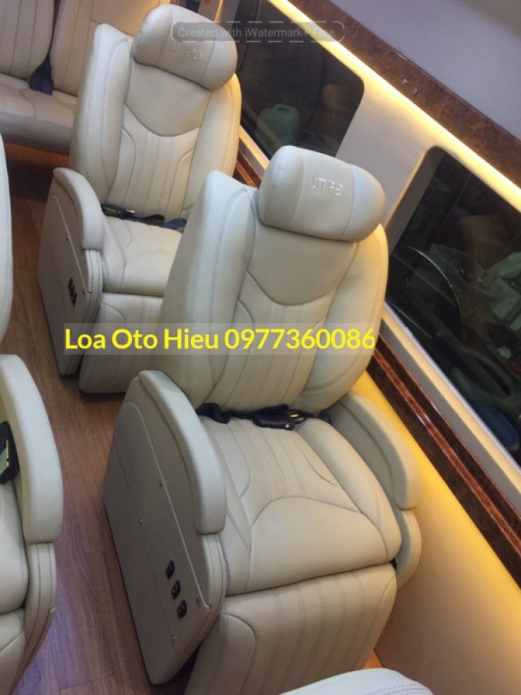 Đóng Limousine và độ âm thanh Ford Transit