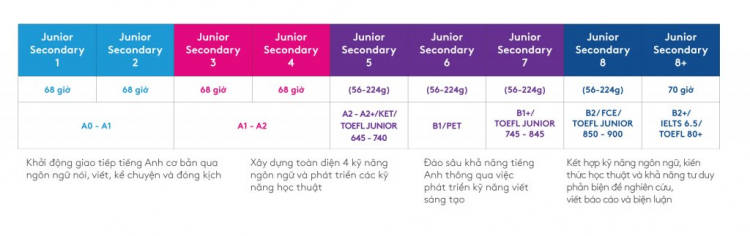 Nên cho học sinh cấp 2 học IELTS ở đâu