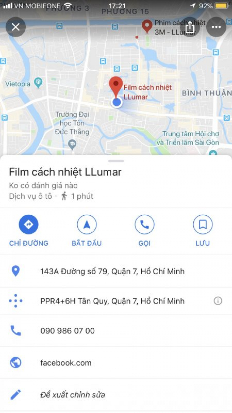 [Gian Hàng] Phim Cách Nhiệt LLumar USA - TOPIC DUY NHẤT TẠI OS