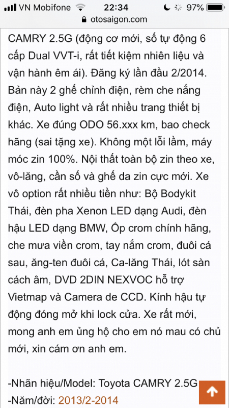 Camry 2013 2.5G ? Camry 2013 2.5G ?