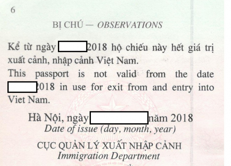 Hộ chiếu còn hạn xin cấp HC mới không muốn cắt góc, bấm lỗ Hộ chiếu còn hạn xin cấp HC mới không muốn cắt góc, bấm lỗ