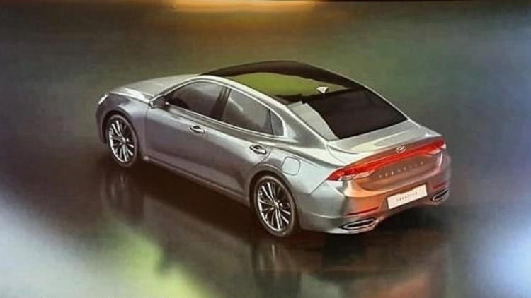 Hyundai Grandeur lộ diện trước thềm ra mắt