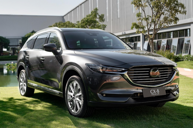 So sánh Tiguan Allspace LUXURY với Mazda CX-8 và Peugeot 5008