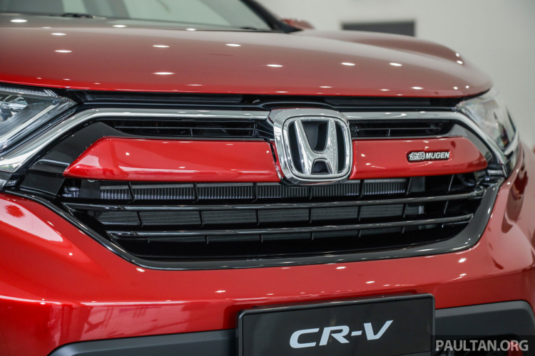 Honda Malaysia giới thiệu CR-V phiên bản Mugen Limited Edition: bán 300 chiếc; giá từ 865 triệu