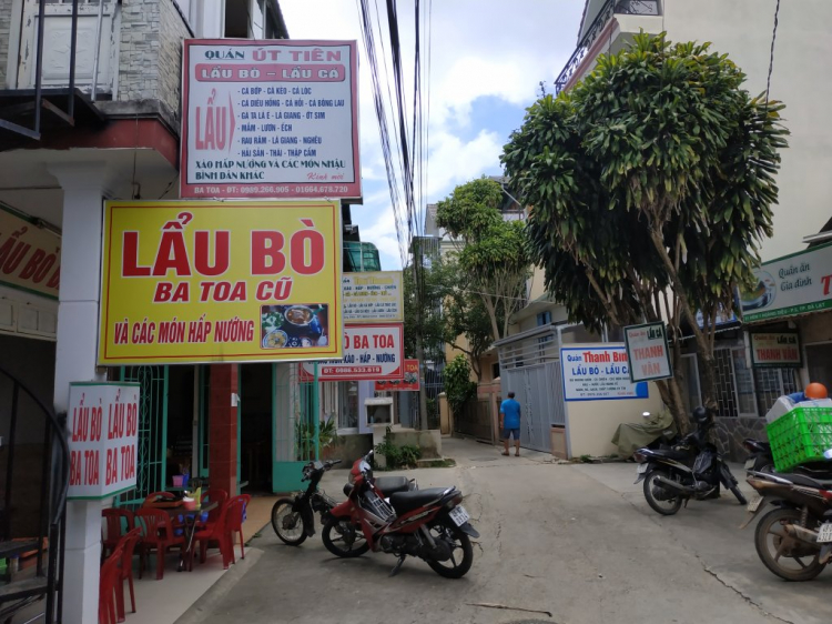 Lẩu bò Ba Toa Đà Lạt