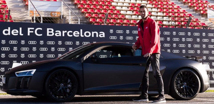 Kết thúc tài trợ, Audi đòi lại xe đã "tặng" cho cầu thủ Barcelona