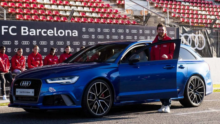 Kết thúc tài trợ, Audi đòi lại xe đã "tặng" cho cầu thủ Barcelona