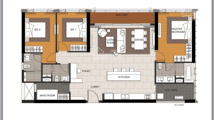 Tìm mua căn hộ 4 phòng ngủ - Landmark 1 Tìm mua căn hộ 4 phòng ngủ - Landmark 1