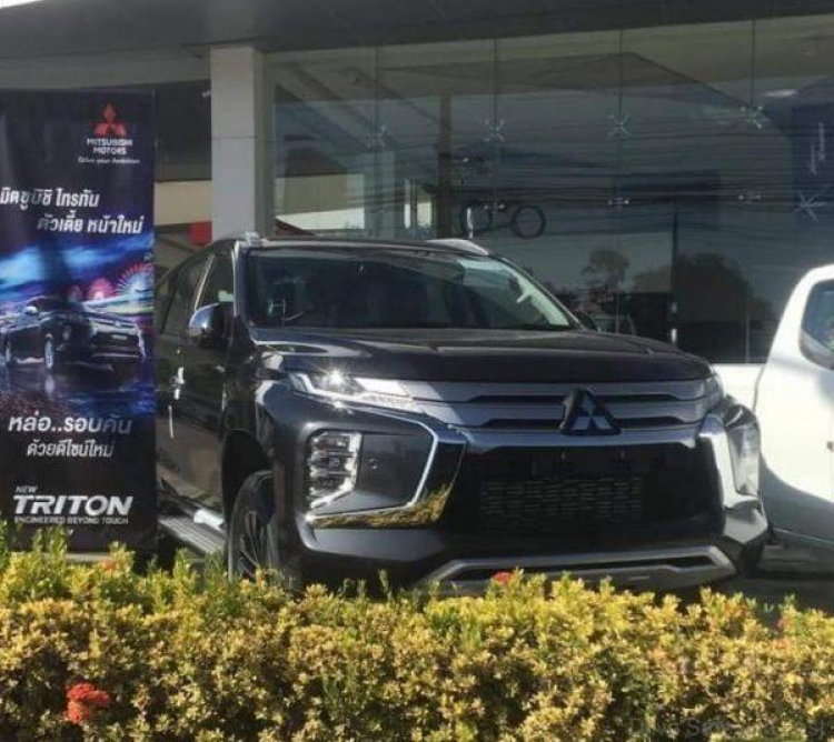 Mitsubishi Pajero Sport 2020 lộ diện, ra mắt vào tuần sau