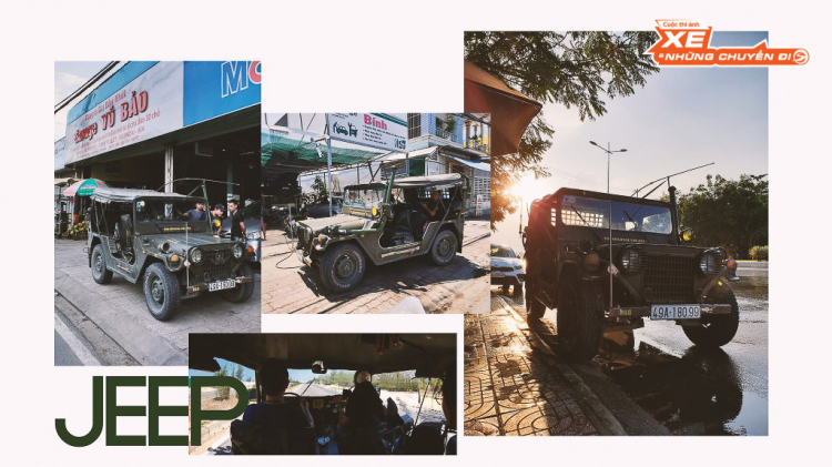 Jeep, biển và những gã trai.