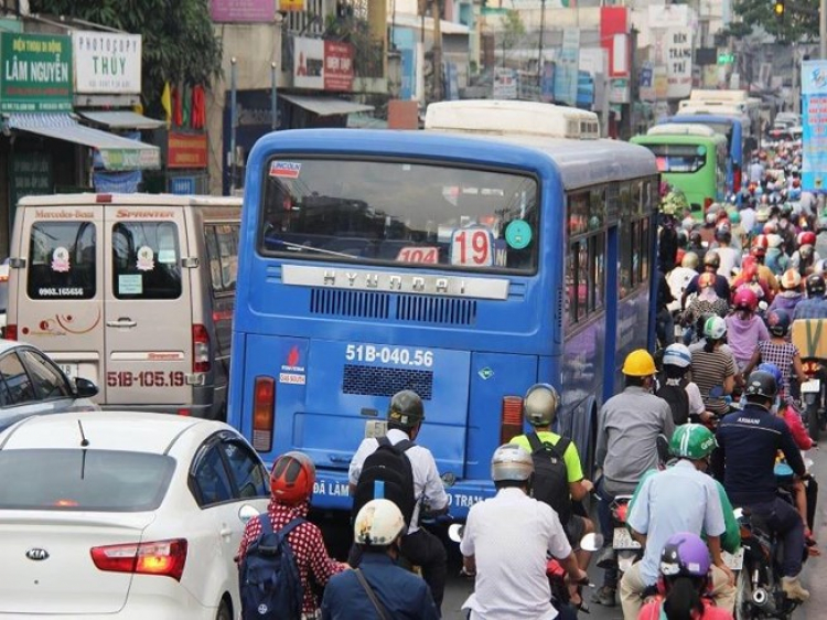 TP. HCM sắp triển khai hai tuyến đường ưu tiên cho xe buýt