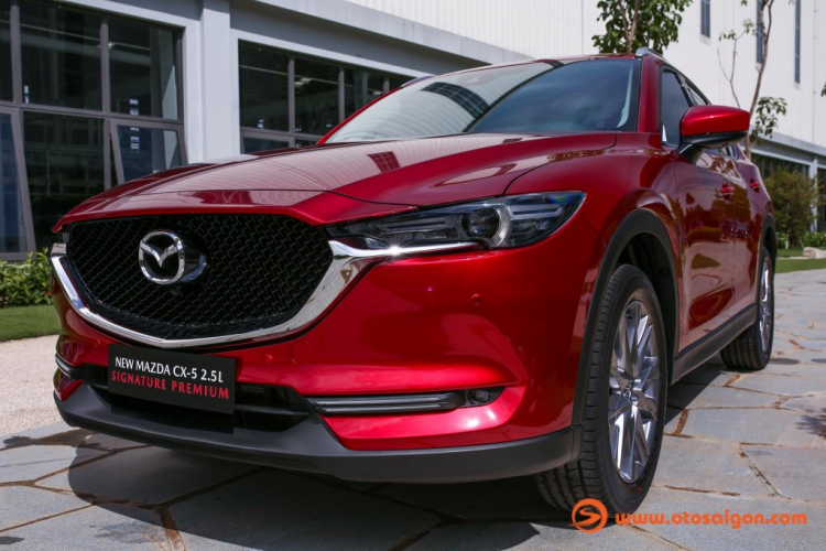 Thaco giới thiệu Mazda CX-5 6.5 mới: Thêm phiên bản, nâng cấp kiểu dáng và công nghệ