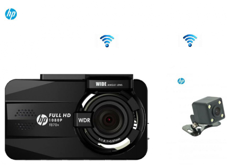 Camera hành trình Hp (Hp F880X -  F650X - F960X - F970X ) Phụ tùng bảo dưỡng ô tô