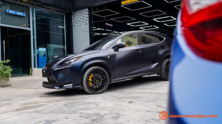 Lexus NX F-Sport nâng cấp ngoại thất ấn tượng với công nghệ sơn lột