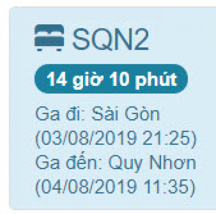 Tư vấn đi tàu hoả Sài Gòn - Bình Định Tư vấn đi tàu hoả Sài Gòn - Bình Định