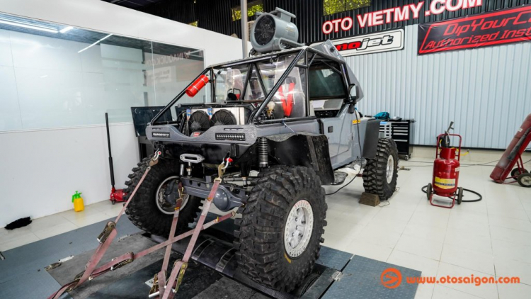 Cận cảnh mẫu xe off-road chuyên nghiệp tham dự giải HTV Challenge Cup 2019