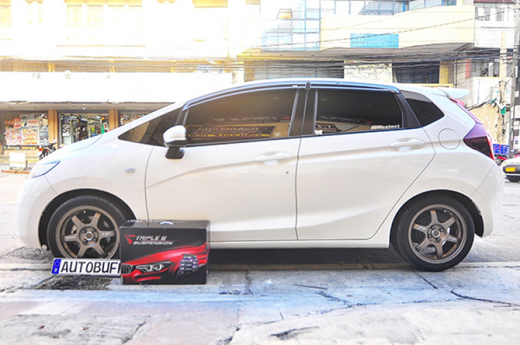 Lò xo độ ô tô cho honda jazz gk