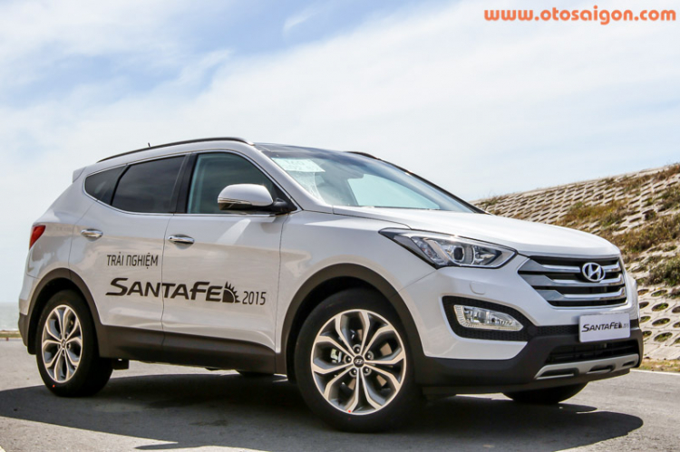 Cảm nhận Hyundai SantaFe 2015: sang trọng và hợp lý hơn