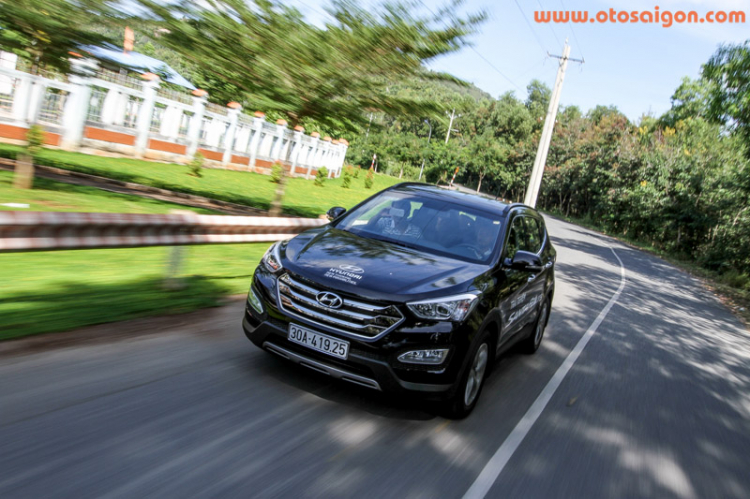 Cảm nhận Hyundai SantaFe 2015: sang trọng và hợp lý hơn